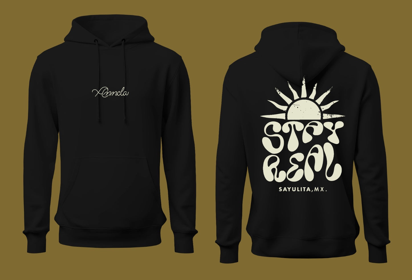 Stay Real Hoodie