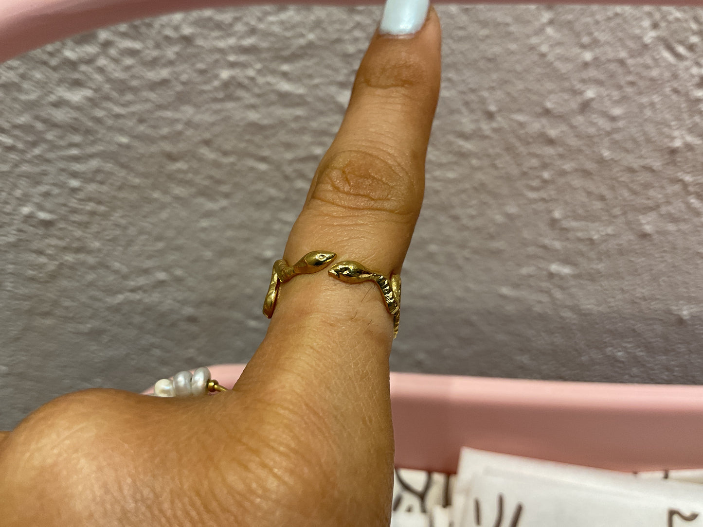Mini serpiente doble anillo