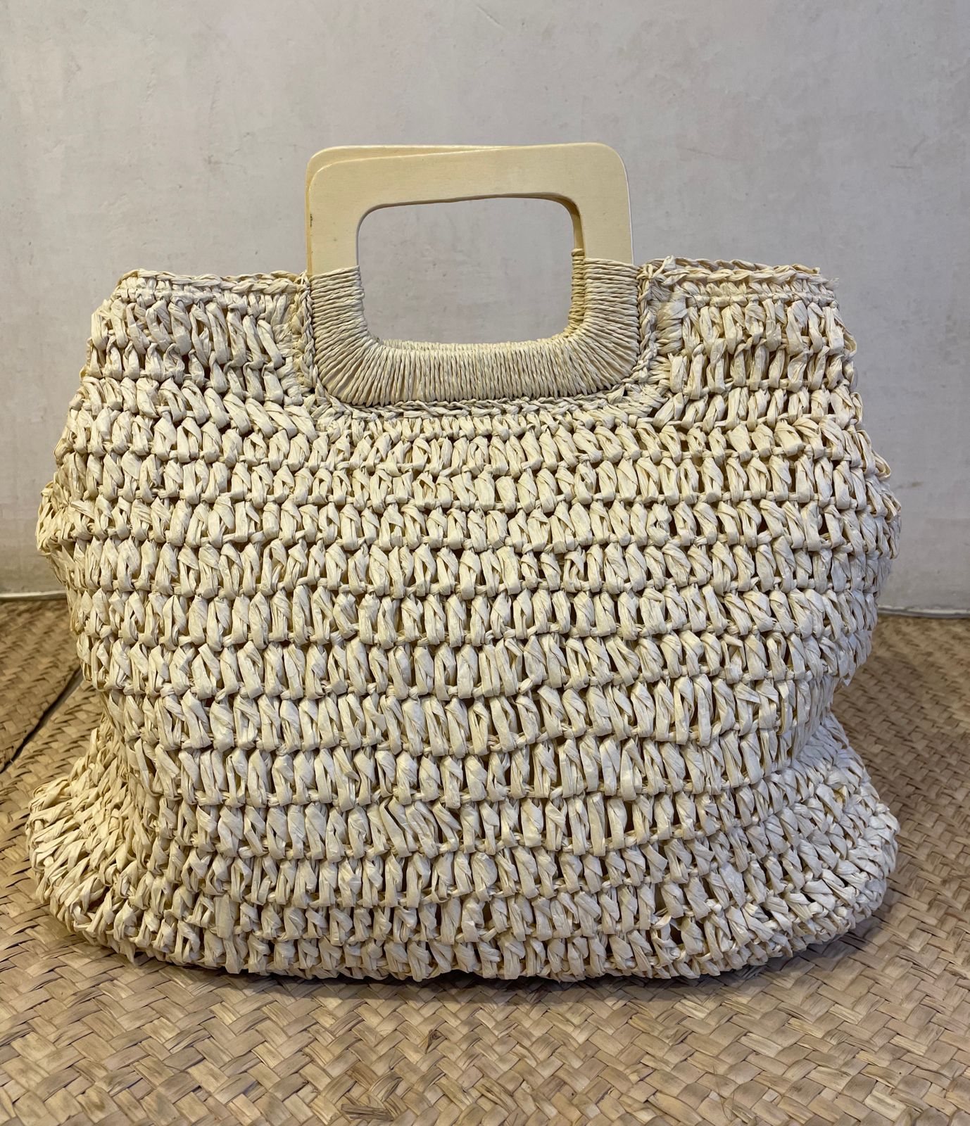 Bolsa cuadrada palmilla