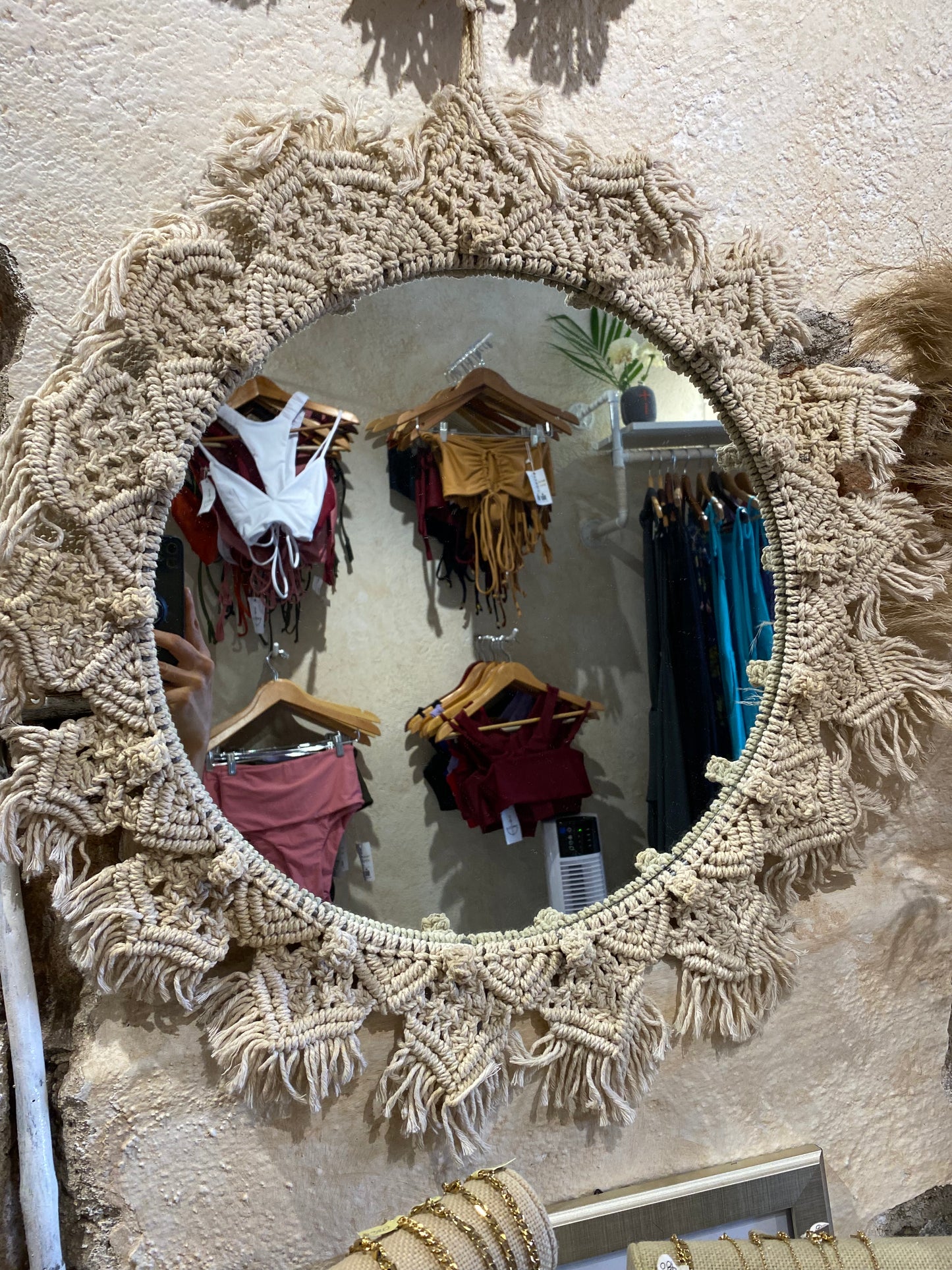 Espejo Macramé
