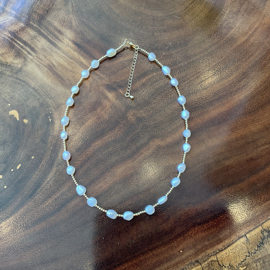 Collar Sayulita Perla Real Del Desierto