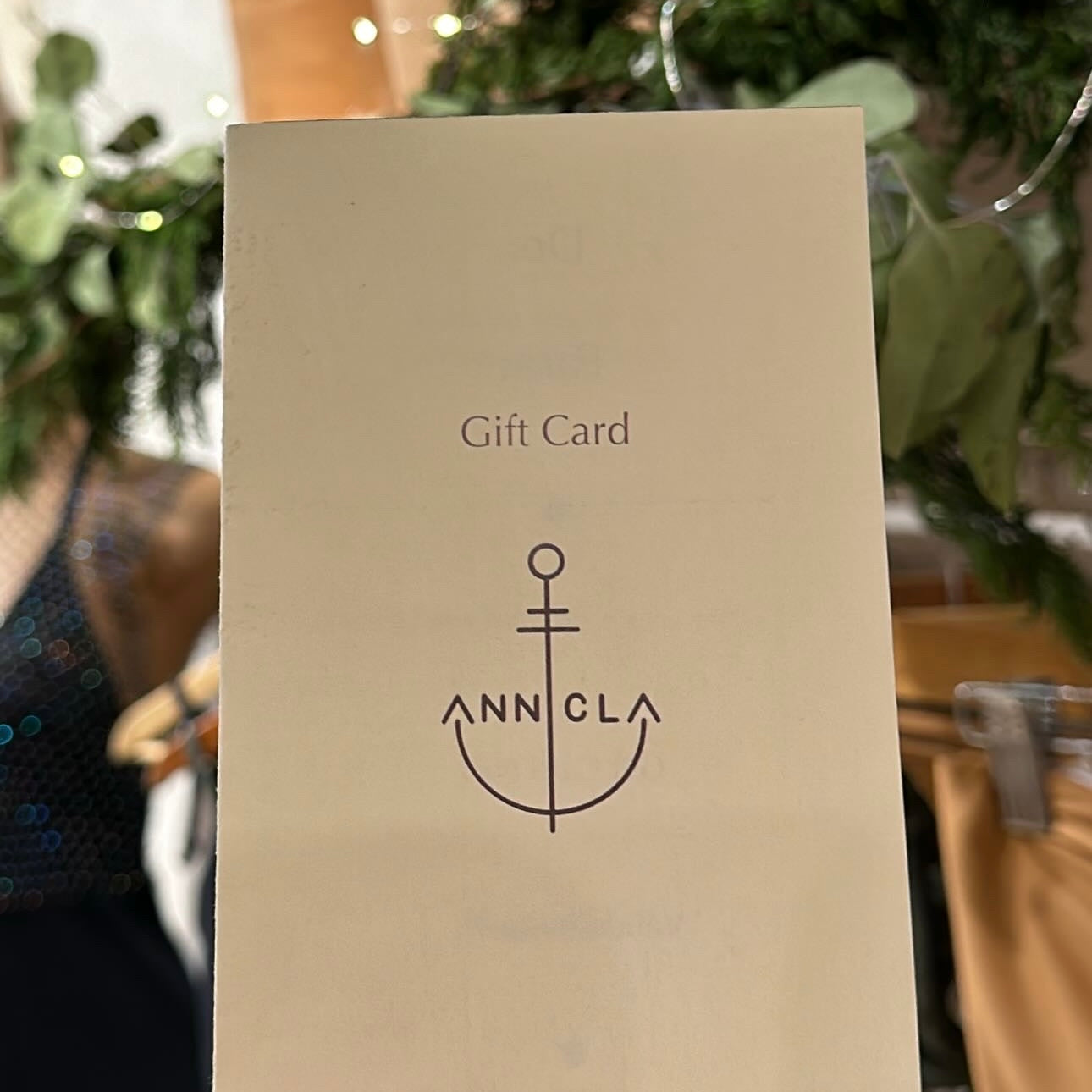 Gift Card - Anncla