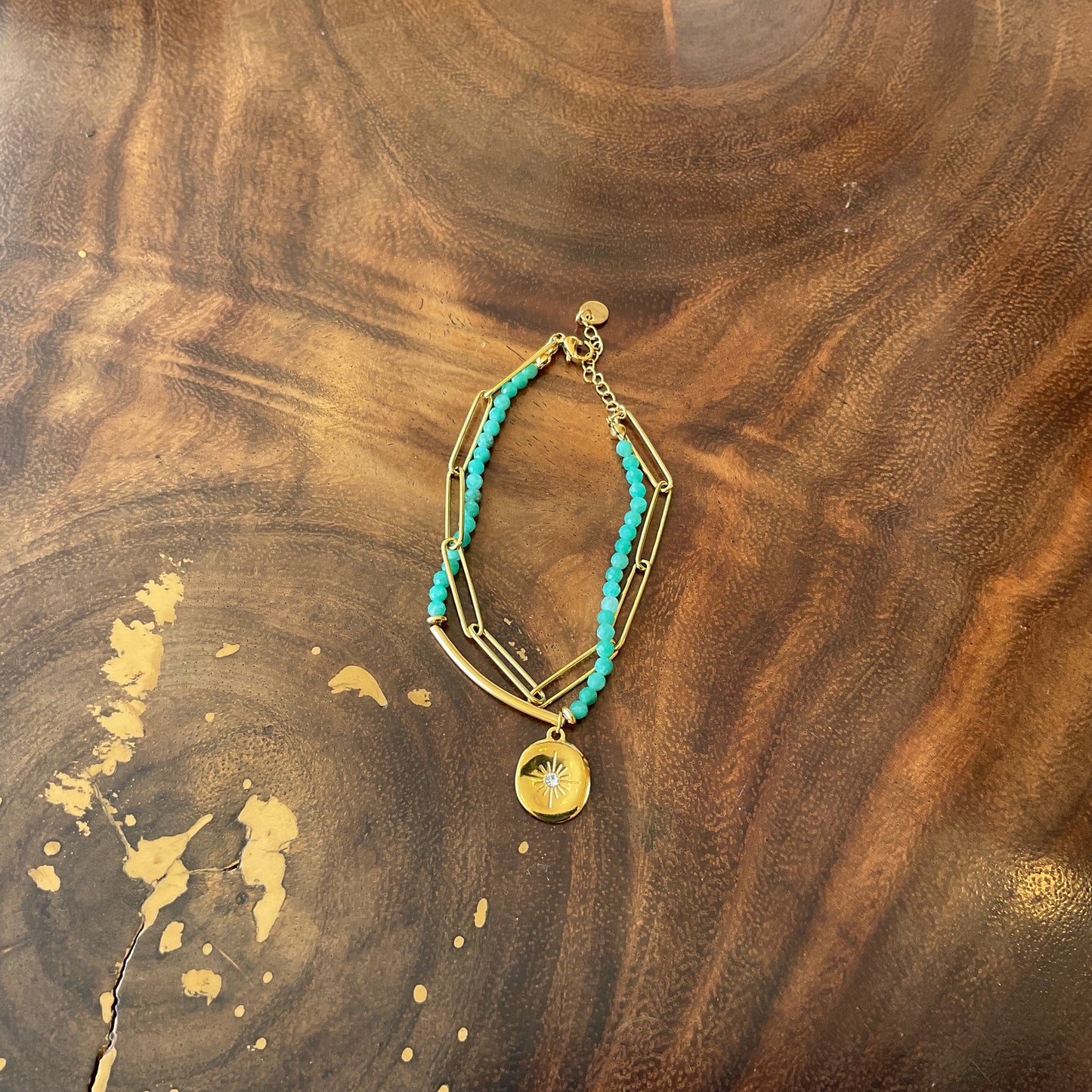 Pulsera Mística Turqueza Del Desierto