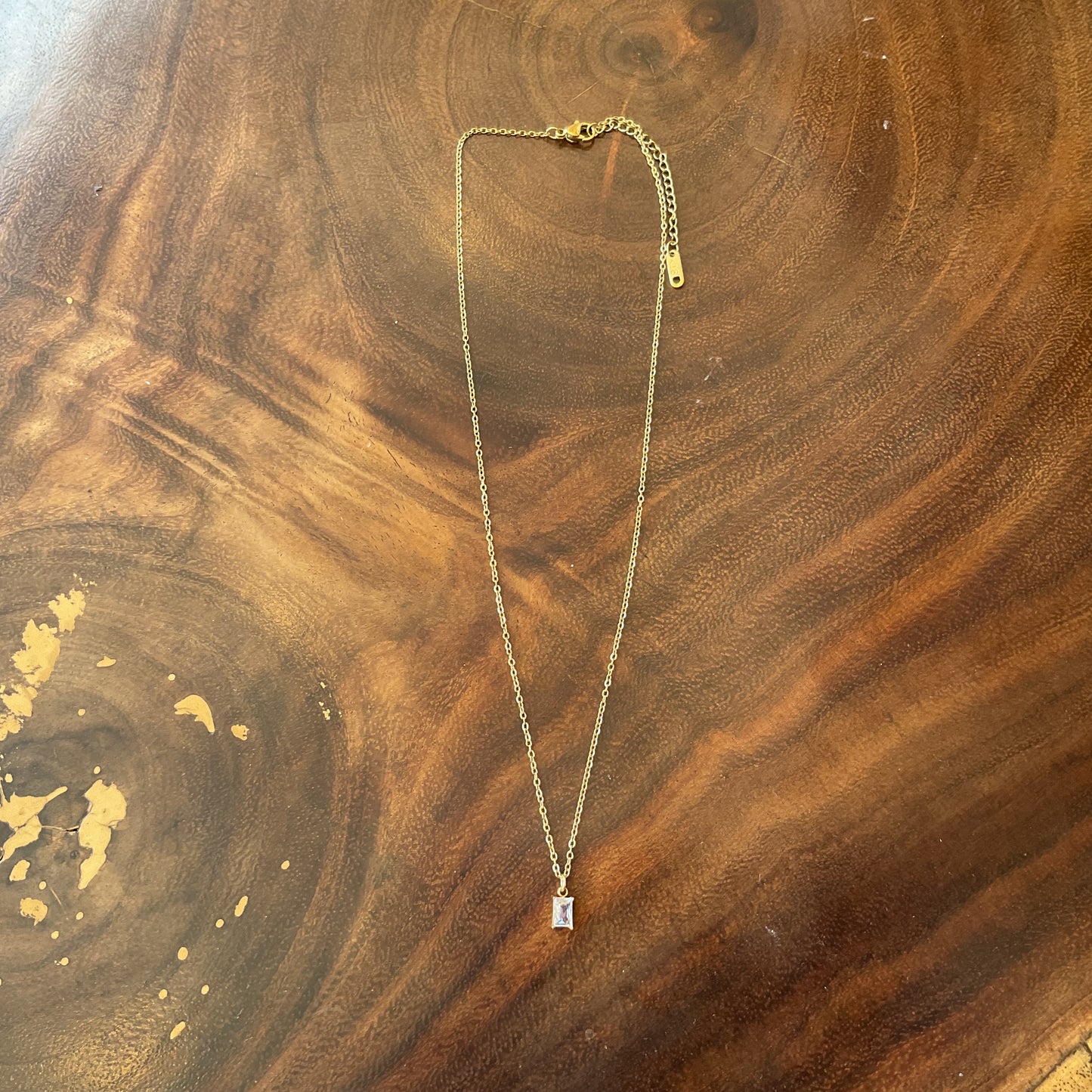 Collar Zirconia Única Del Desierto