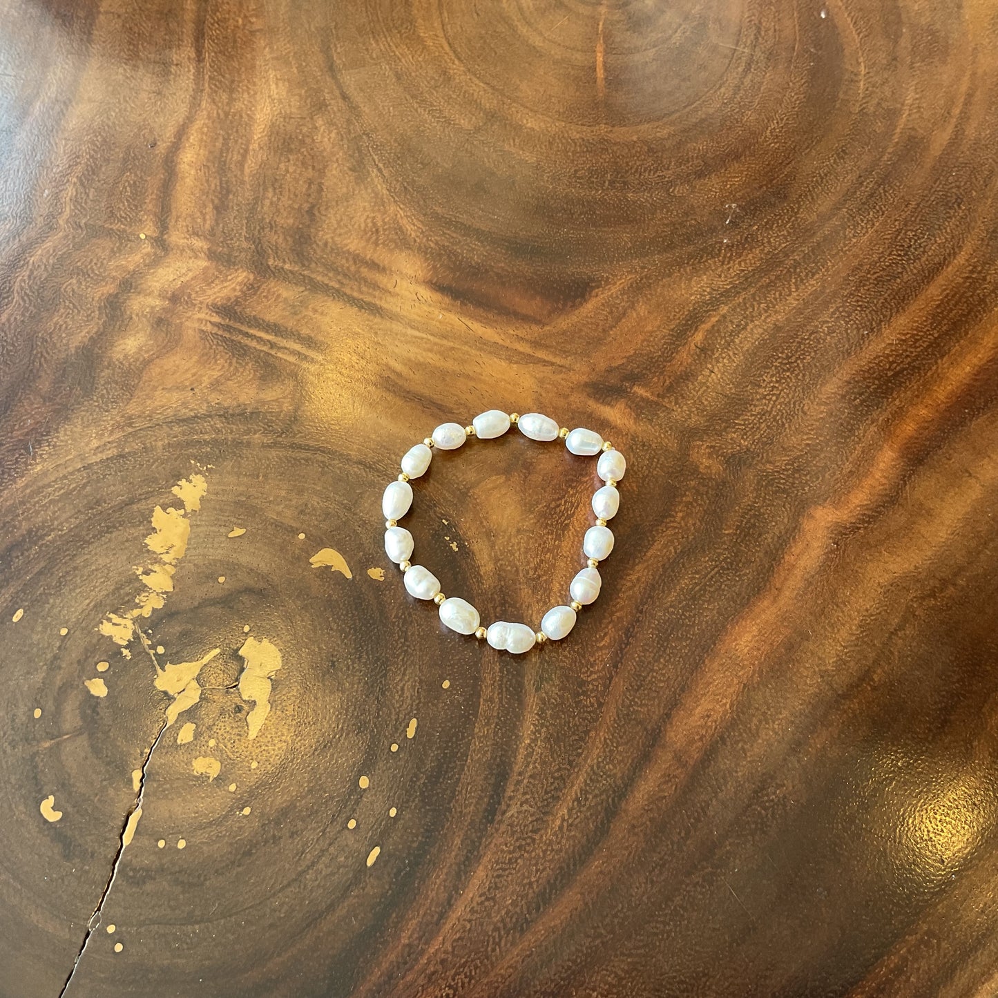 Pulsera Perlita Tuza Del Desierto